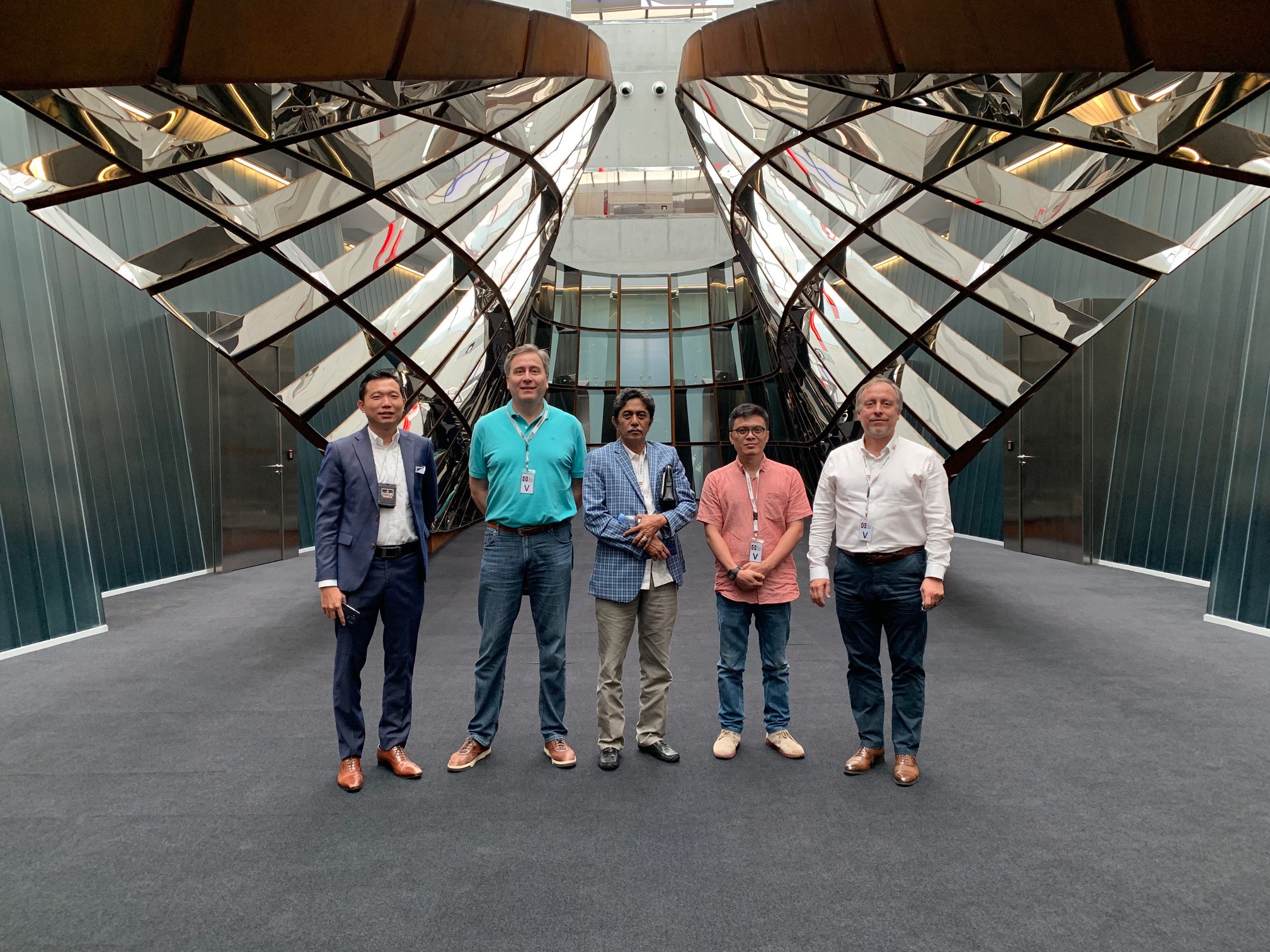 Visit to Loomis Vault in Singapore
